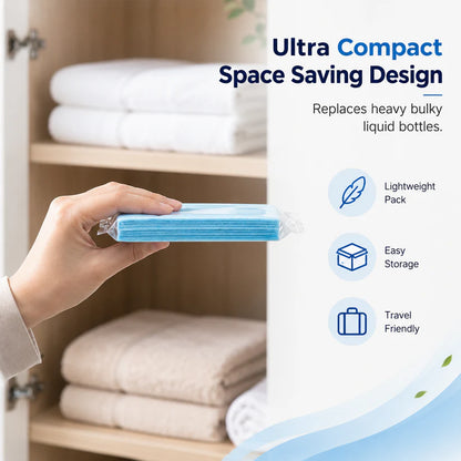Dissolving Floor Cleaning Sheets – Fresh Clean in One Drop