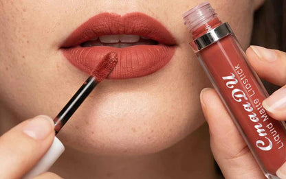 💄 10-Piece Matte Waterproof Lip Gloss Set – Bold Color, All-Day Stay Big Sale