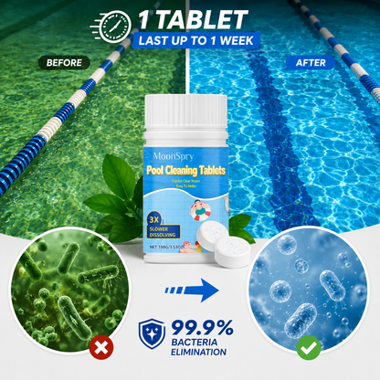 The Next-Gen Pool Purifier is here ✨ 2X Stronger Algae Control, Gentle & Safe for Kids! 👨‍👩‍👧‍👦