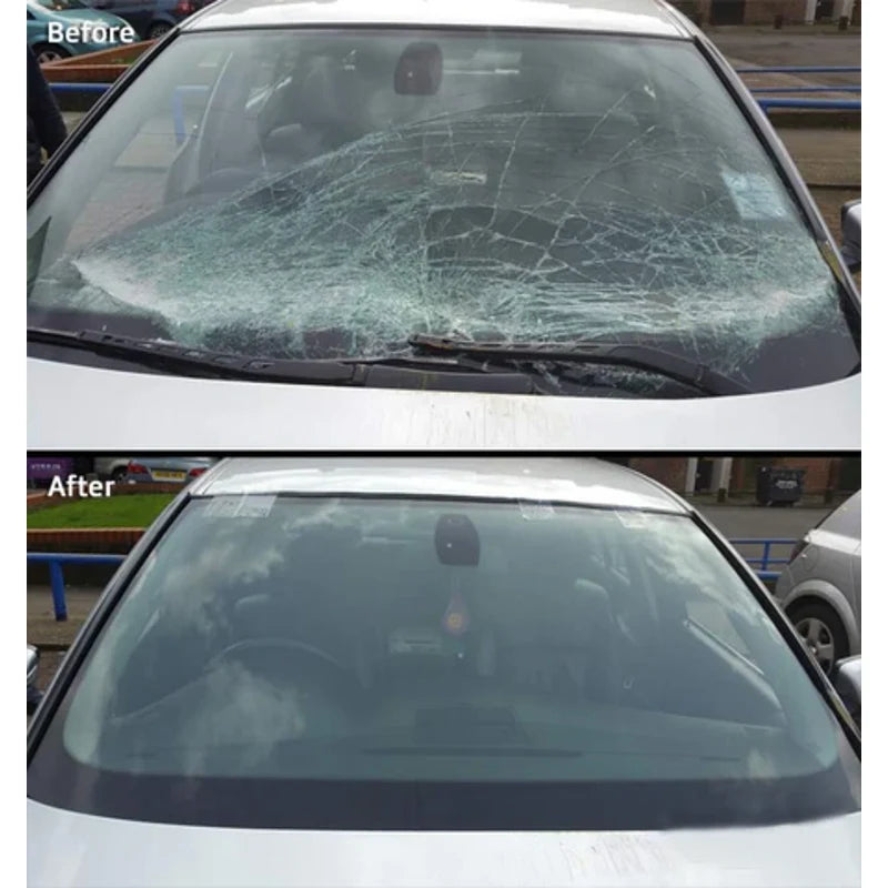 Windshield repair comparison image 1