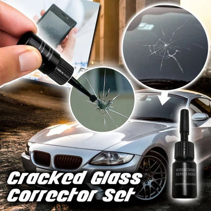 All-in-One Glass Repair Resin Kit – Quick DIY Fix for Chips, Scratches & Small Cracks