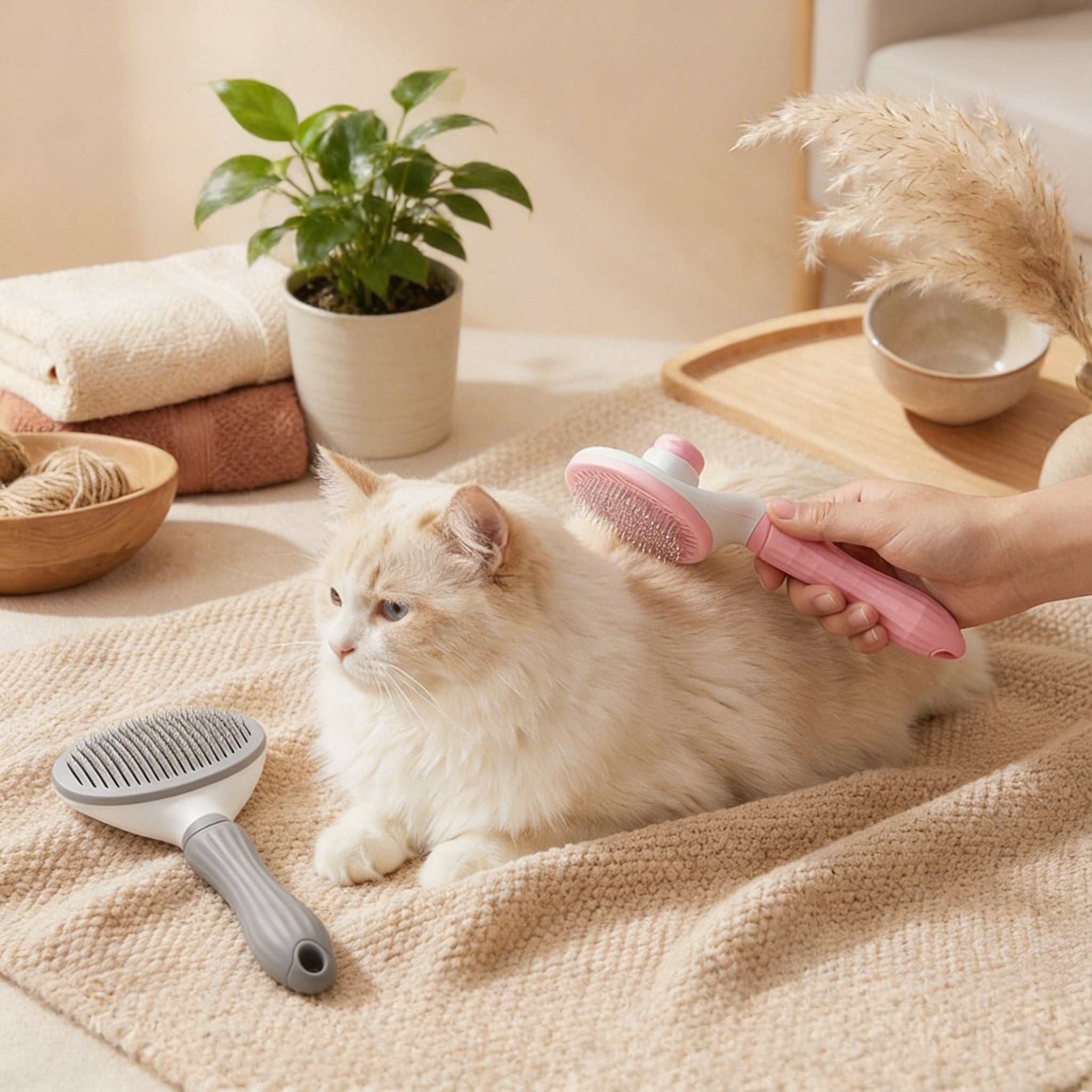 Pet Daily Shedding Pin Brush