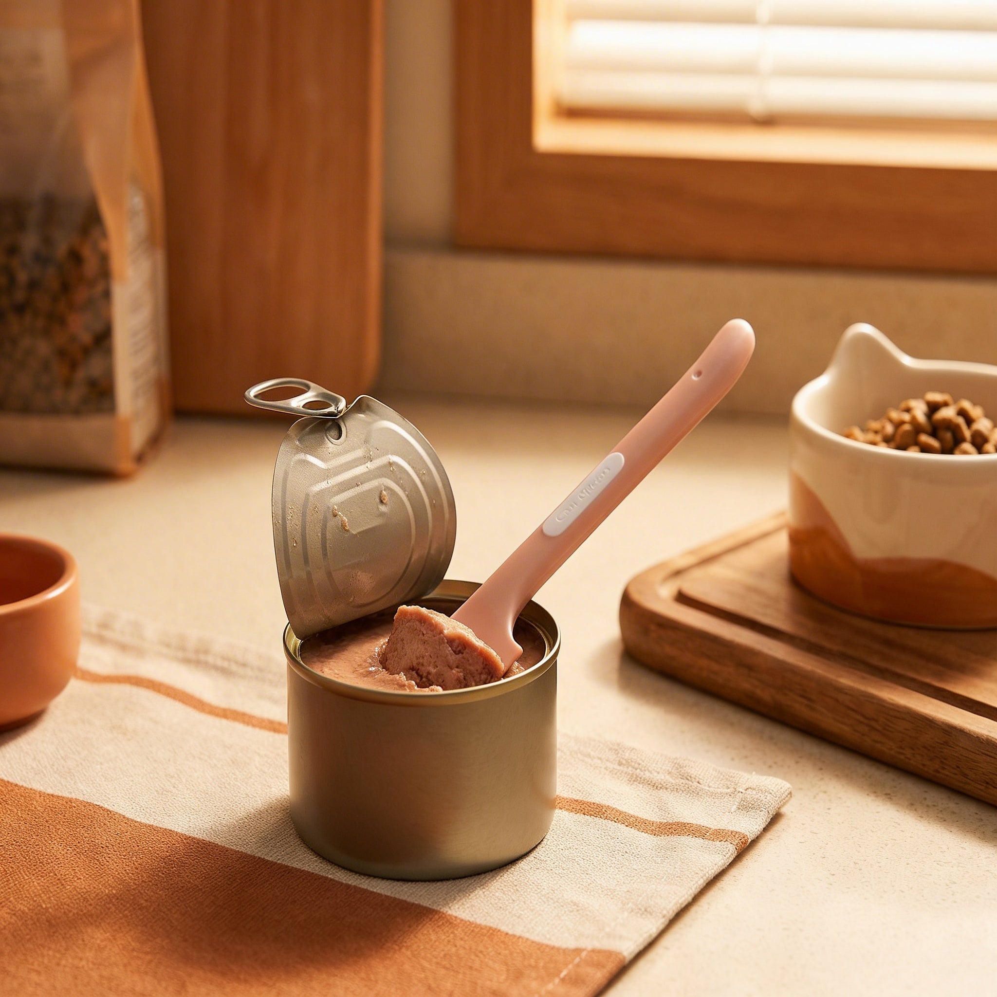 Pet Can Food Feeding Spoon